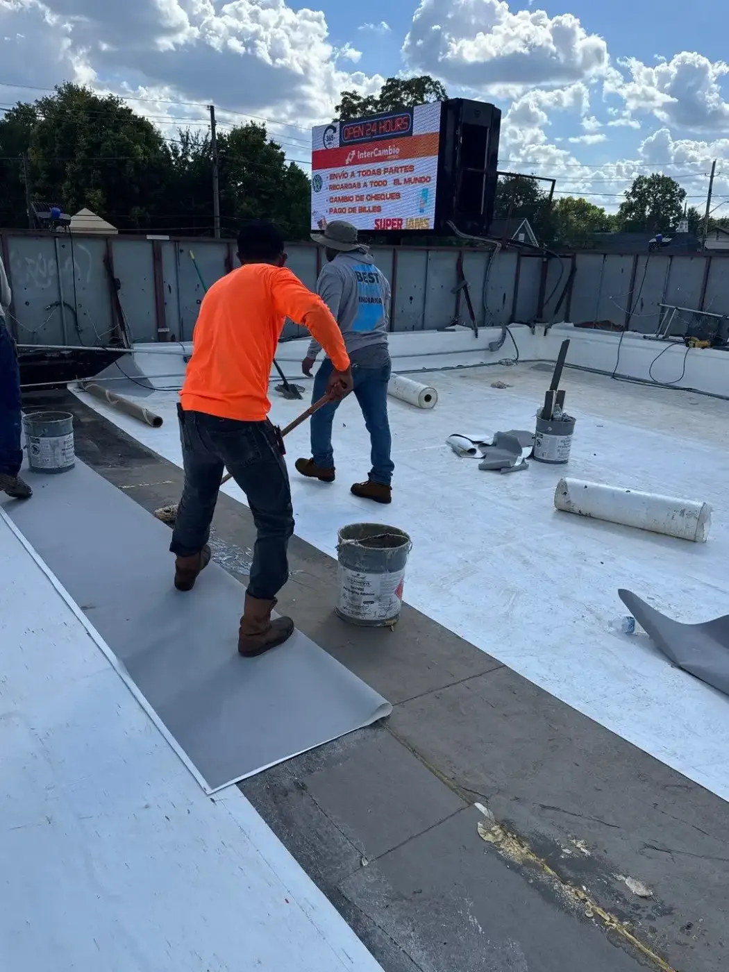 Membrane repair completed in Greensburg
